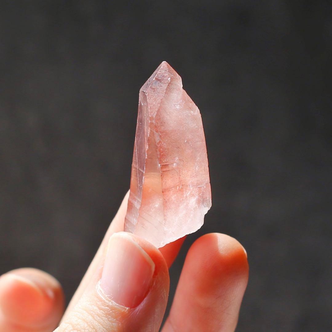 ディープピンクレムリアンシード ディアマンティーナ産 天然石 水晶 鉱物 一点物