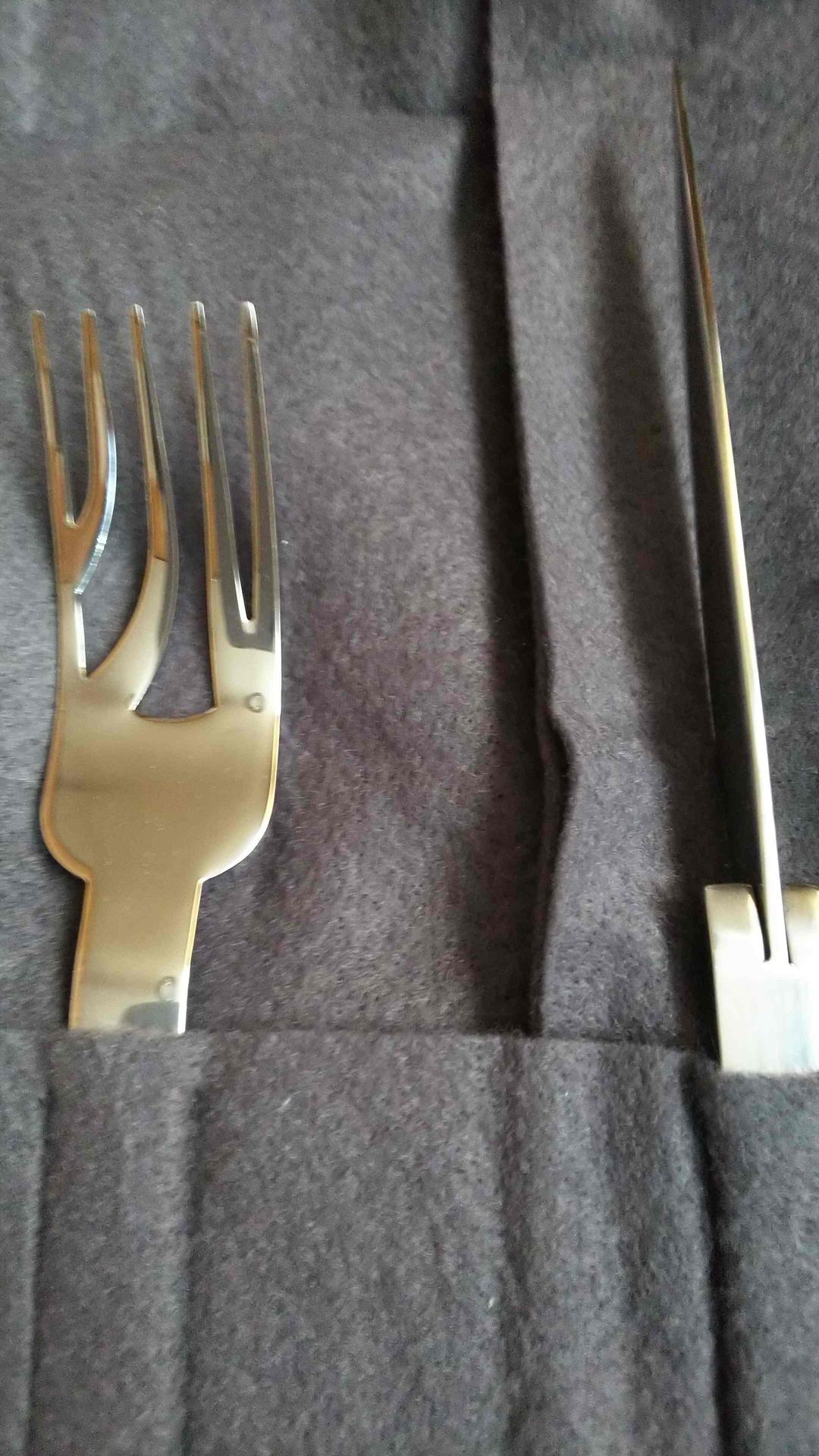 希少シロデザイン　フルコース3カトラリー３セット