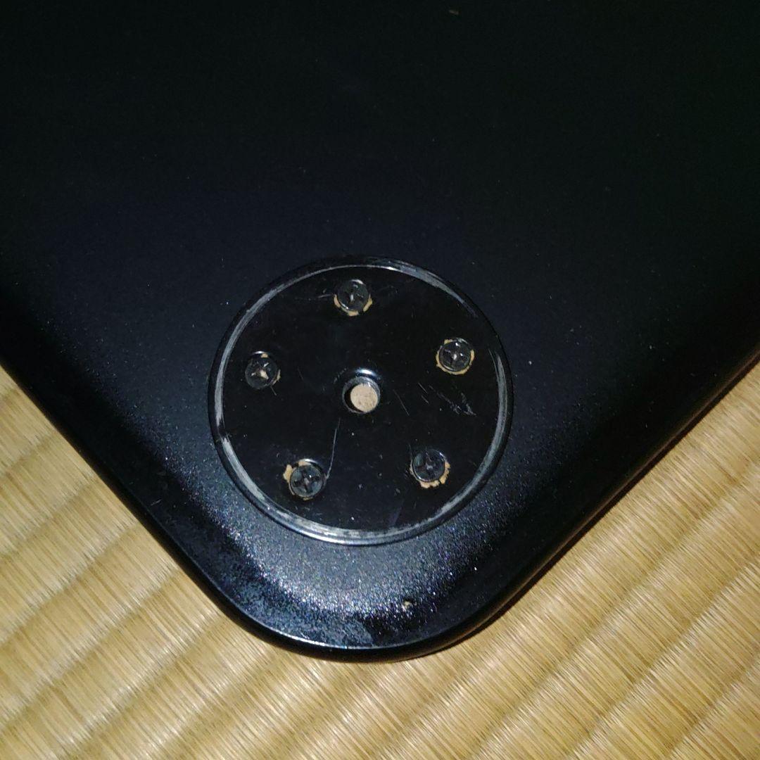 黒い大理石風?ローテーブル　センターテーブル