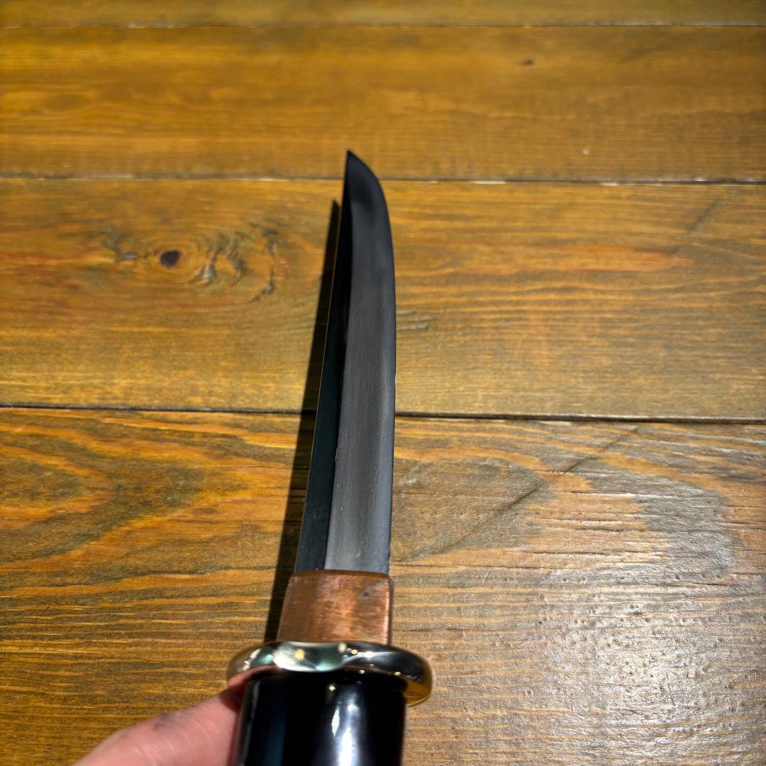 日本刀残欠クラフトナイフNo.94 無銘 菖蒲造 切先