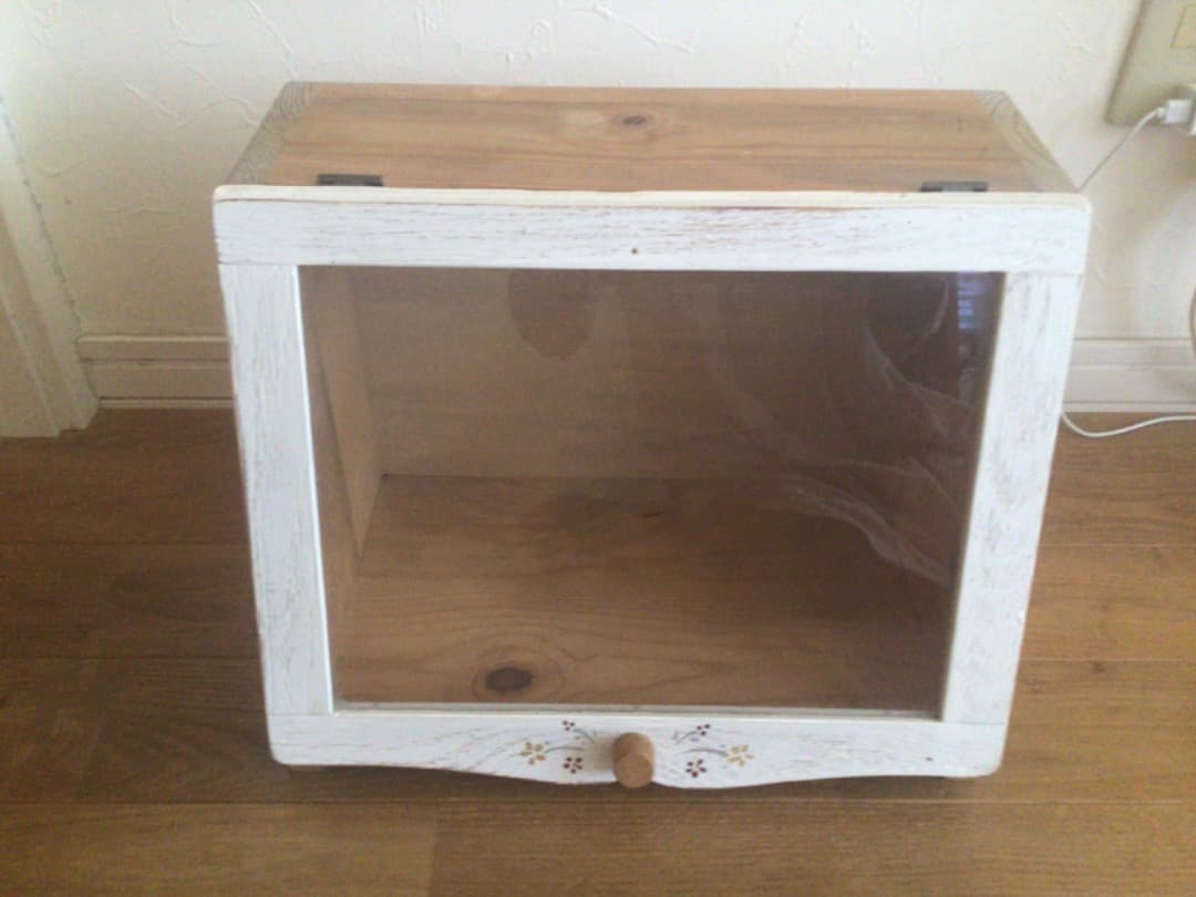 アンファン　ガラスキャビネット　レア