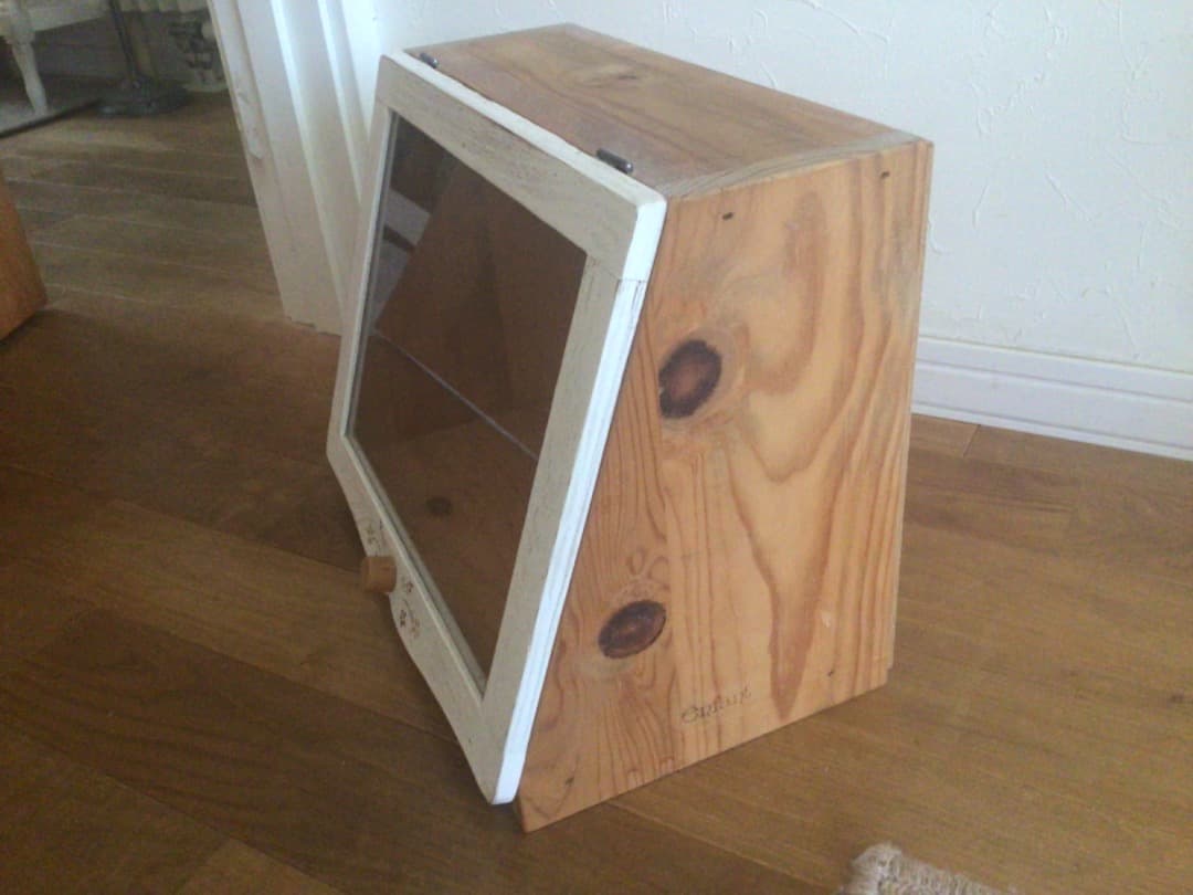 アンファン　ガラスキャビネット　レア