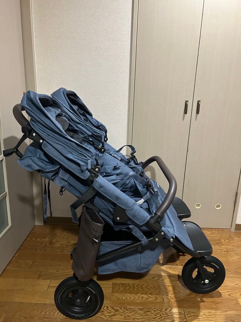 AIRBUGGY エアバギーココダブル　フロムバース　未使用ストローラーマット付