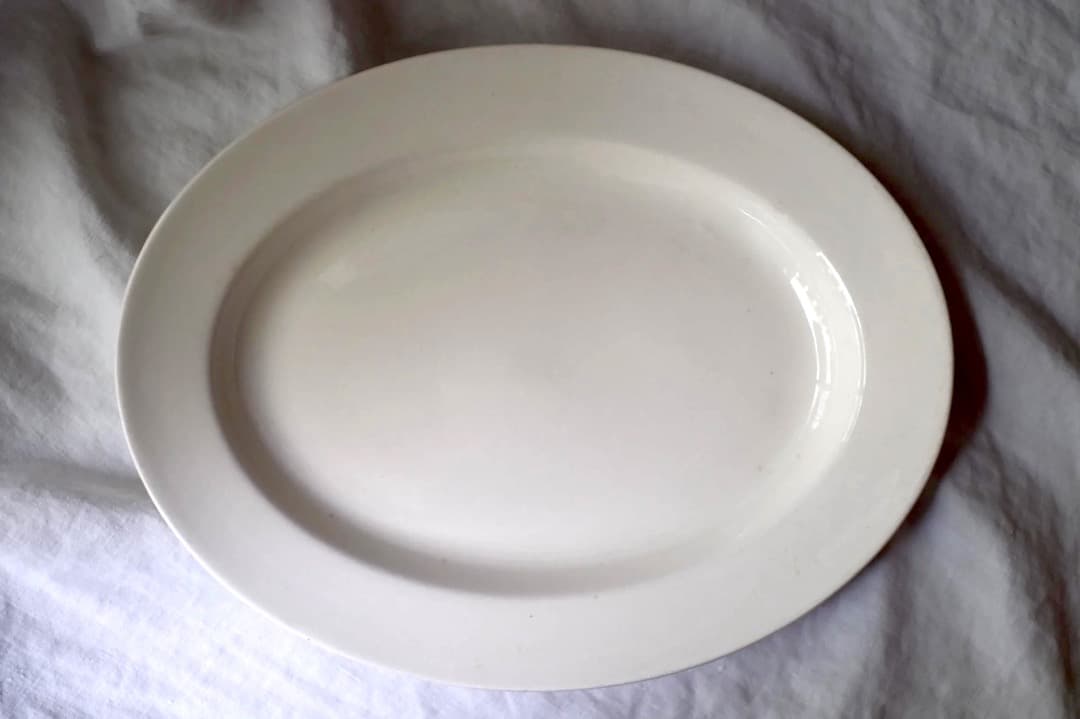 オランダアンティーク｜ペトルス・レグー社のオーバルプレート