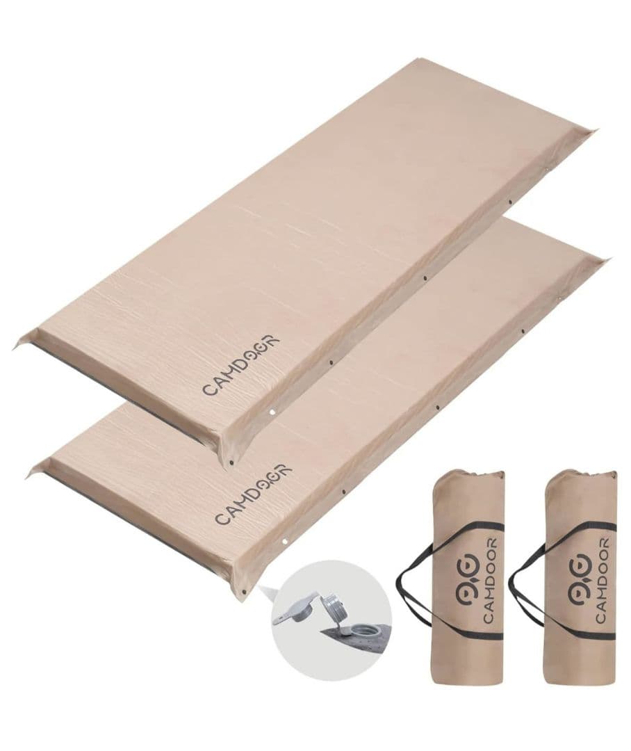 CAMDOOR インフレーターマット　ベージュ　 2個セット