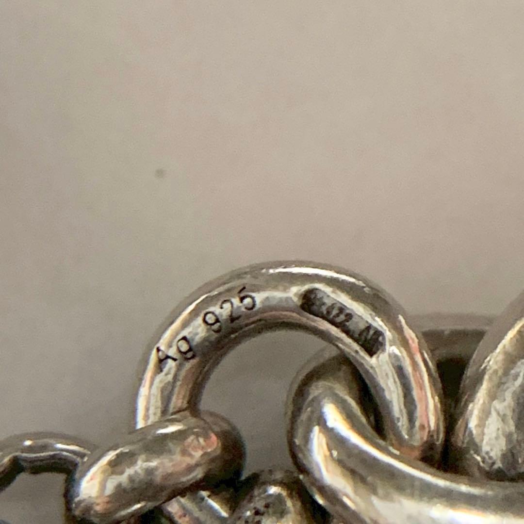 GUCCI　グッチ　ハート　バンブー　ブレスレット　AG925　シルバー