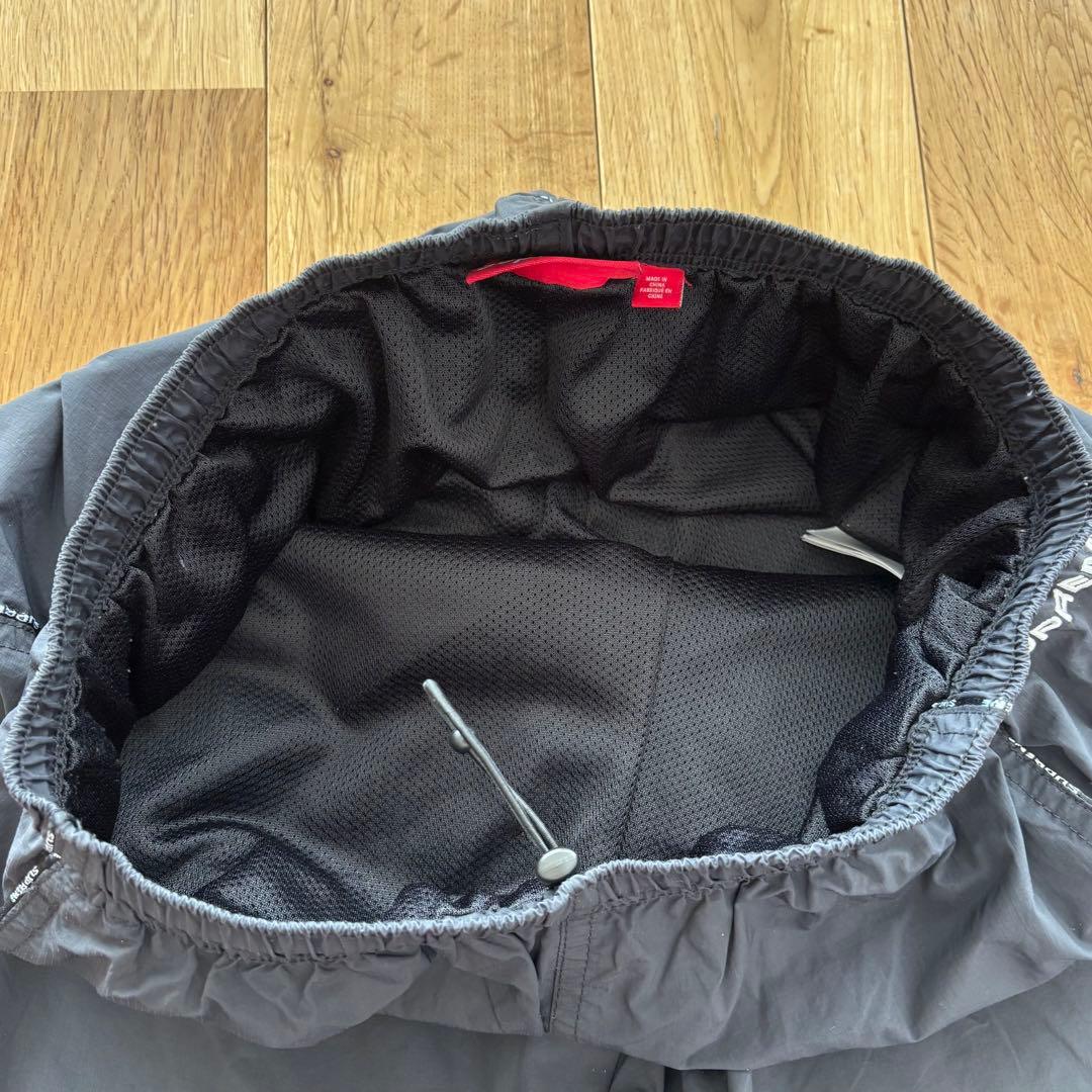 Supreme Logo Piping Track Pant 23FW ブラック