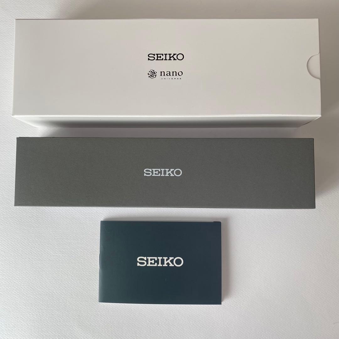 腕時計 セイコー ナノユニバース nanouniverseコラボ SSEH002