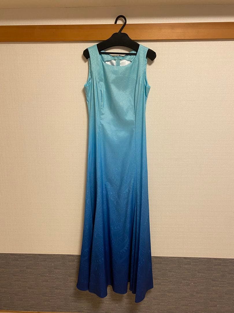 フラダンス用グラデーションドレス