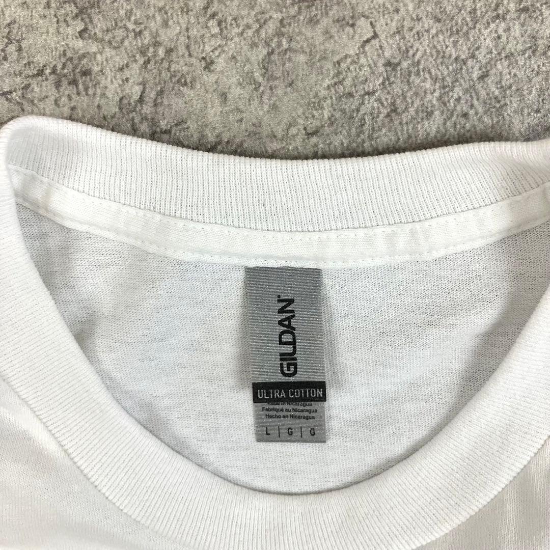 坂本慎太郎 カネコアヤノ LIVE 長袖Tシャツ ロンT 古着 プリント 白 L