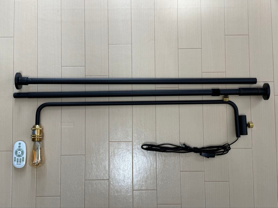 DRAW A LINE ランプアームセット　ブラック