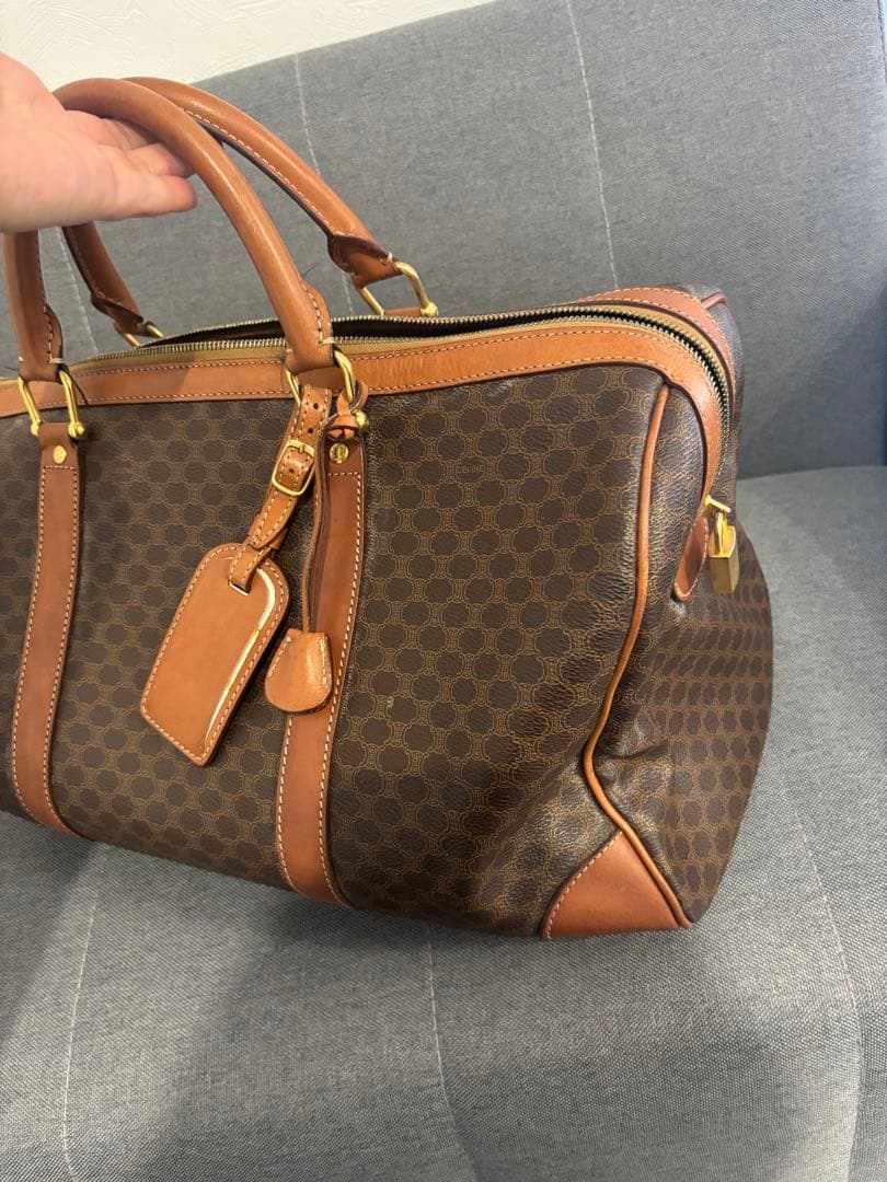 CELINE セリーヌ　ボストンバッグ　マカダム