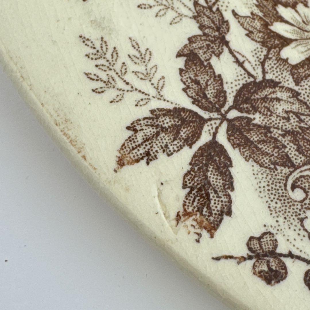 フランスアンティーク　ショワジールロワ　ポンパドール　ディナープレート