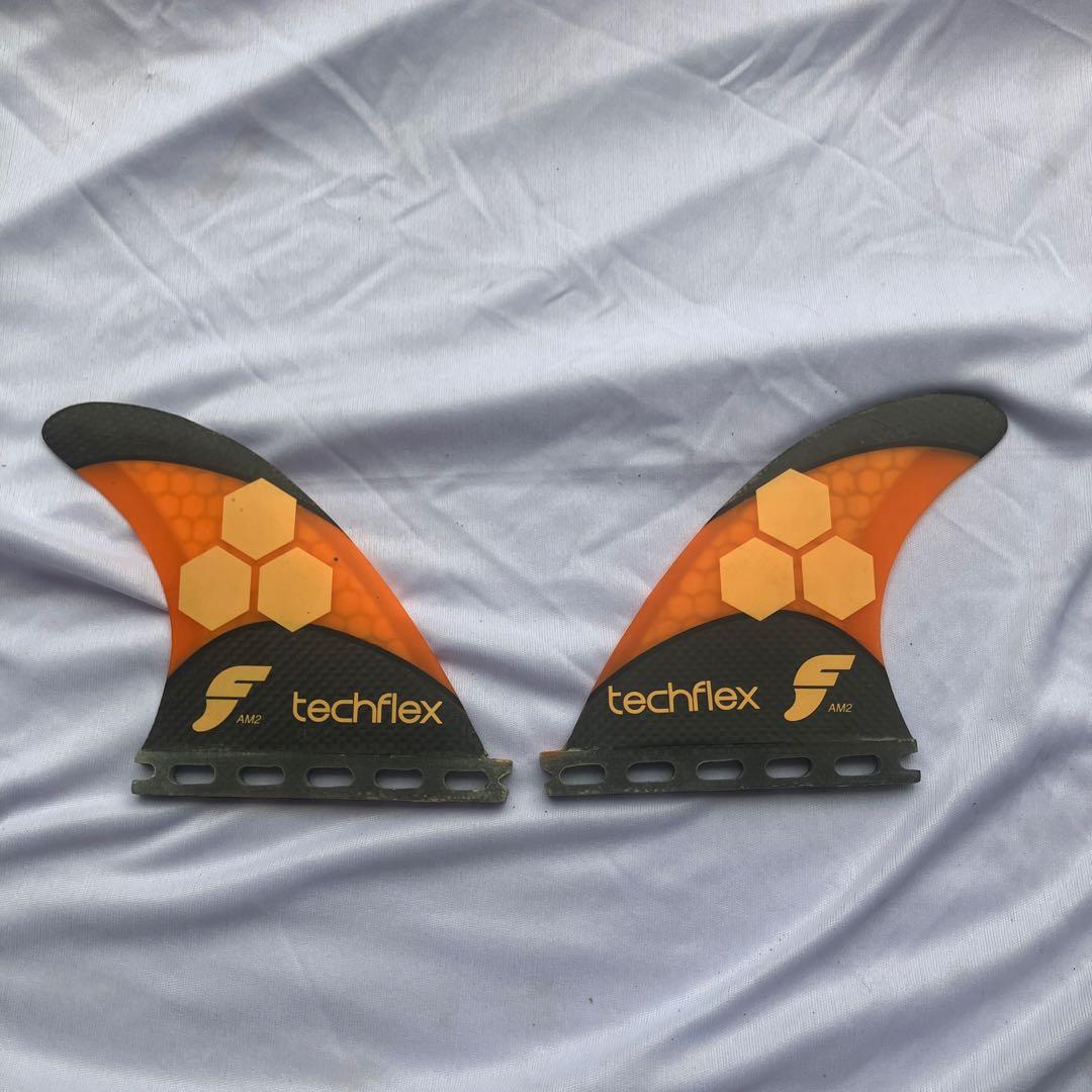 アルメリックカーボンtechflex クアッド2枚セットフューチャーフィン