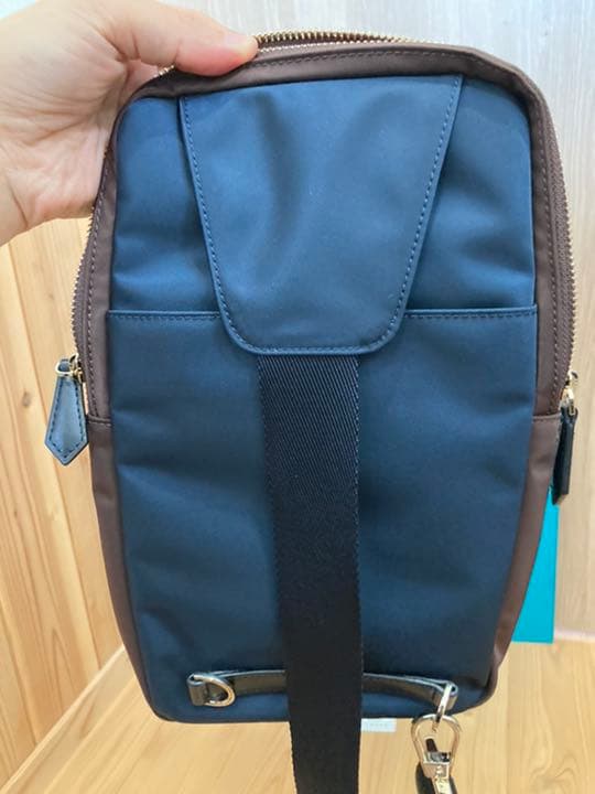 Paul Smith ボディーバッグ ネイビー オレンジ