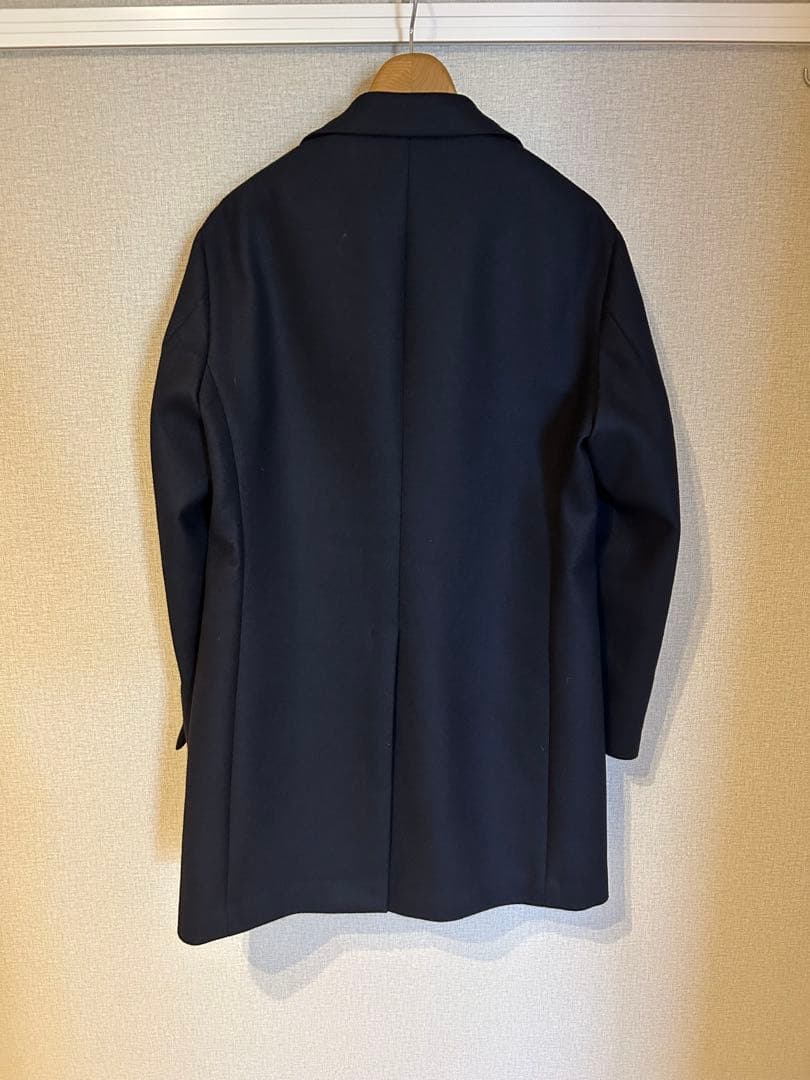 UNITED ARROWS ダークネイビー チェスターコート