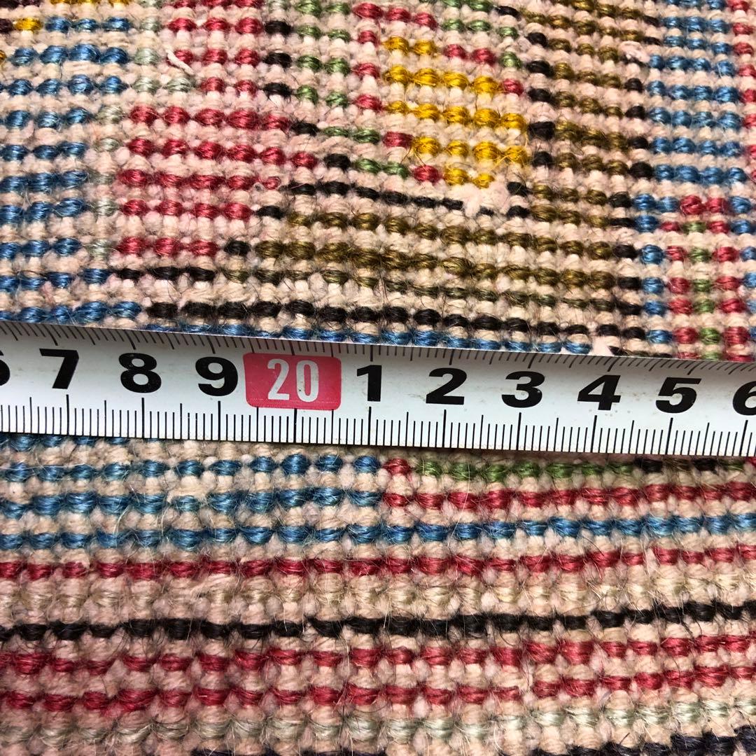 ペルシャ絨毯 ヴィンテージラグ 140×97cm 手織り オールドpersia