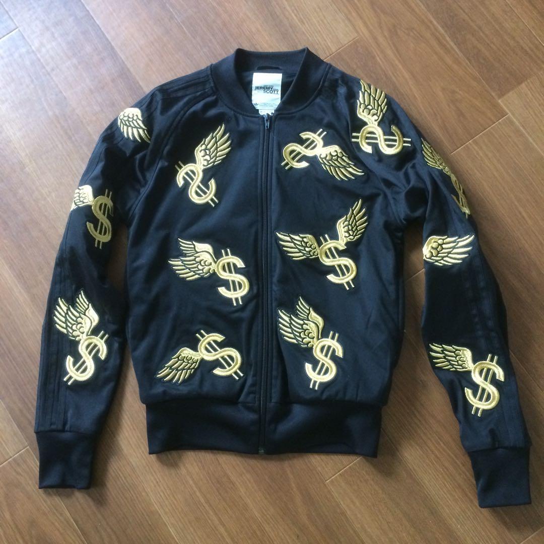 adidas × JEREMY SCOTT ゴールド刺繍トラックジャケットM