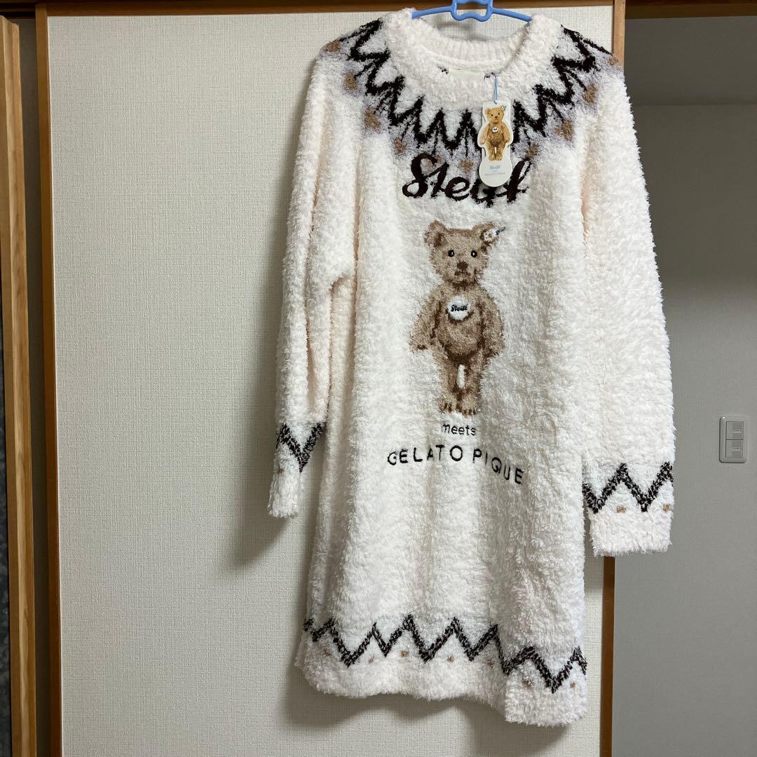 gelato pique シュタイフ　刺繍ルームウェア