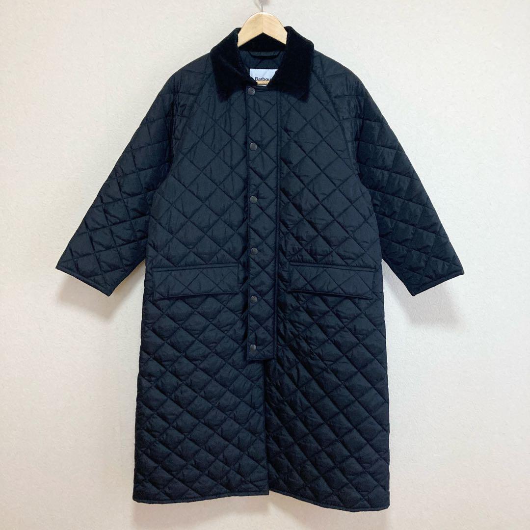Barbour バブアー キルティングコート レディースM ブラック