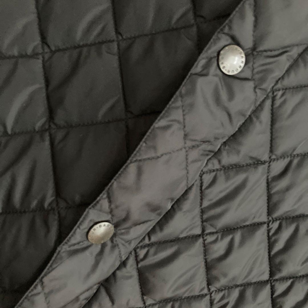 Barbour バブアー キルティングコート レディースM ブラック