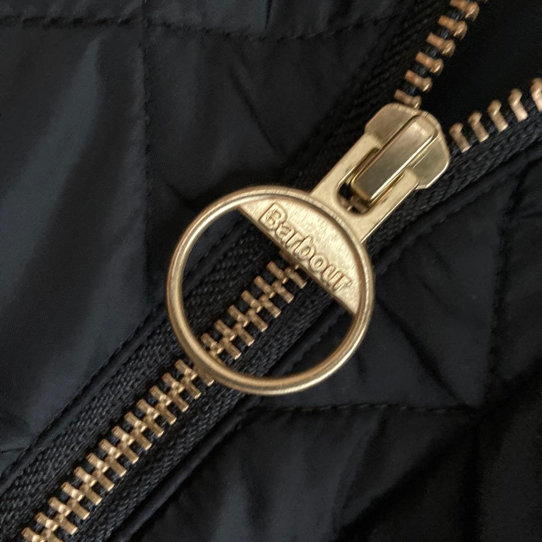 Barbour バブアー キルティングコート レディースM ブラック