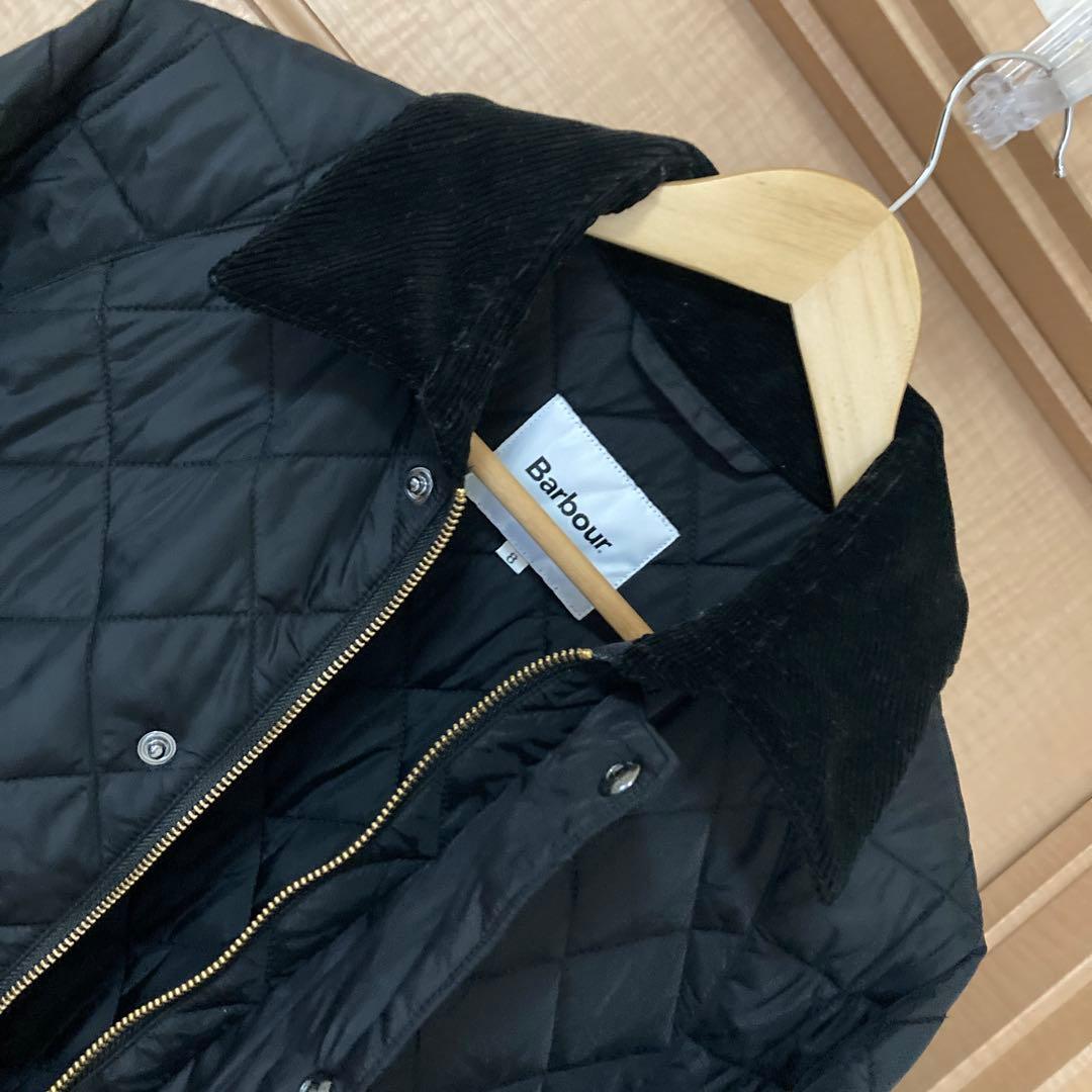 Barbour バブアー キルティングコート レディースM ブラック