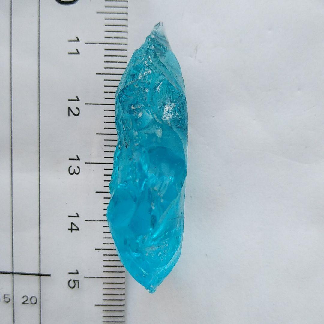 石器　ブルートパーズ？ 177 オブシディアン 石器　尖頭器　模写