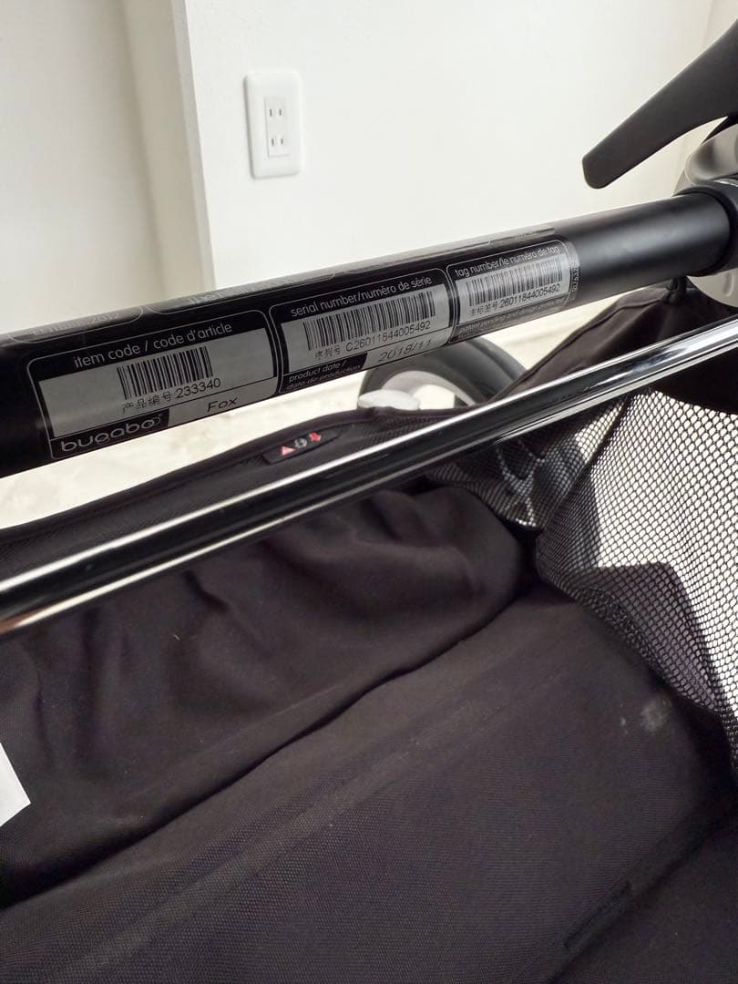 【美品・付属品多数】bugaboo fox バガブー フォックス ベビーカー