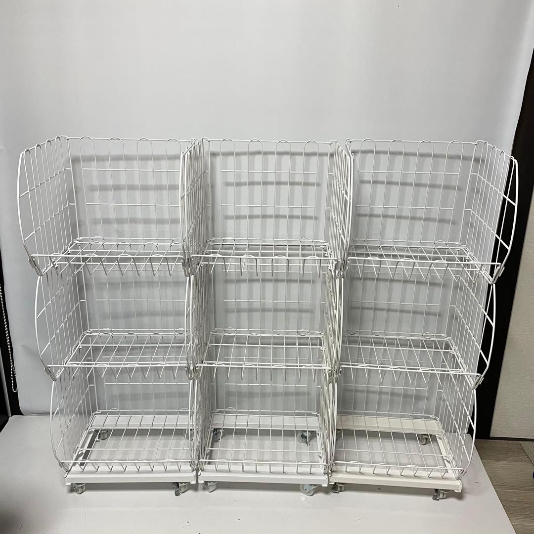あるで様　ワイヤーバスケット3個