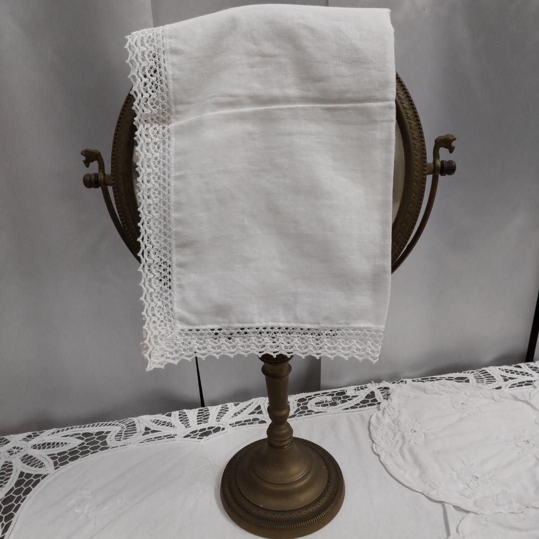 アンティーク仕上げ　鏡 ミラー スタンドミラー 卓上ミラー 卓上鏡 真鍮　ゴール