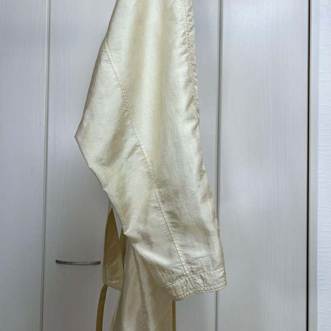 KENZO 90s オーバーサイズ ダブル トレンチコート ナイロン