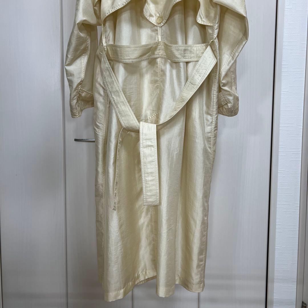 KENZO 90s オーバーサイズ ダブル トレンチコート ナイロン