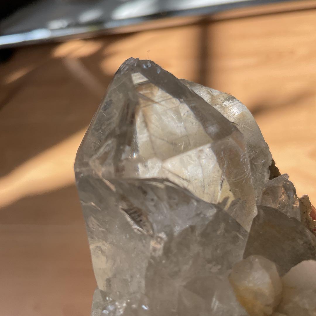 ヒマラヤ マニハール産 水晶 クラスター 浄化セット