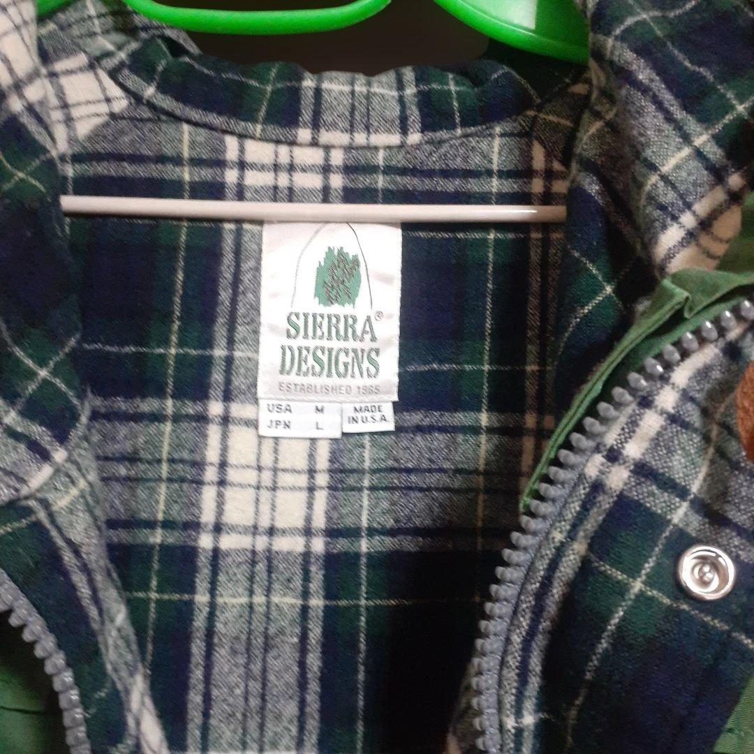 SIERRA DESIGNS フード付きマウンテンパーカー L