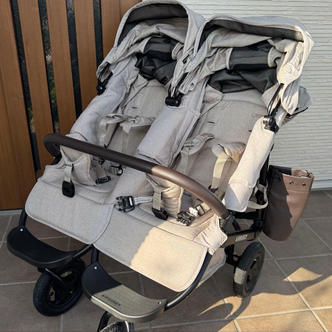 エアバギーココダブル フロムバースEX エアラブ4 まとめ売り 双子用ベビーカー