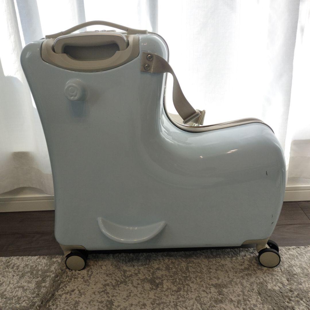 NORICCO ノリッコ　完売品希少カラーパステルブルー　キッズキャリーМサイズ