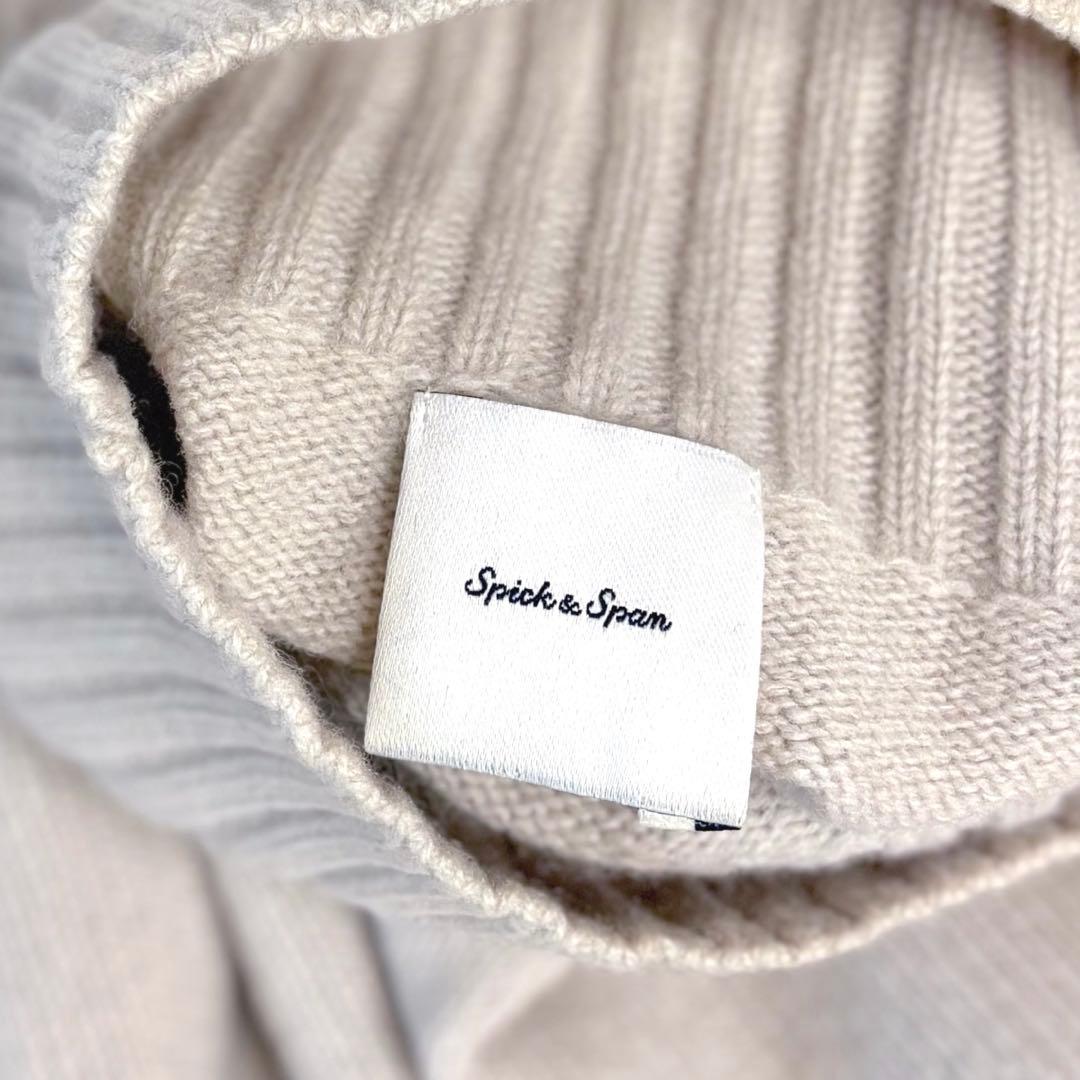 スピック&スパン 2020 定価18700円カシミヤウールハイネックプルオーバー