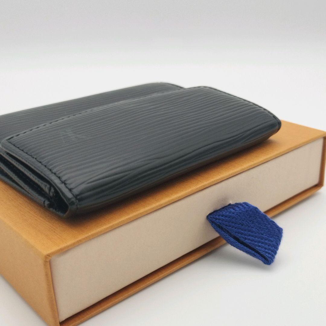 ✨極美品✨ポルトモネサーンプル　エピ　小銭入れ　ケース　黒　ルイヴィトン