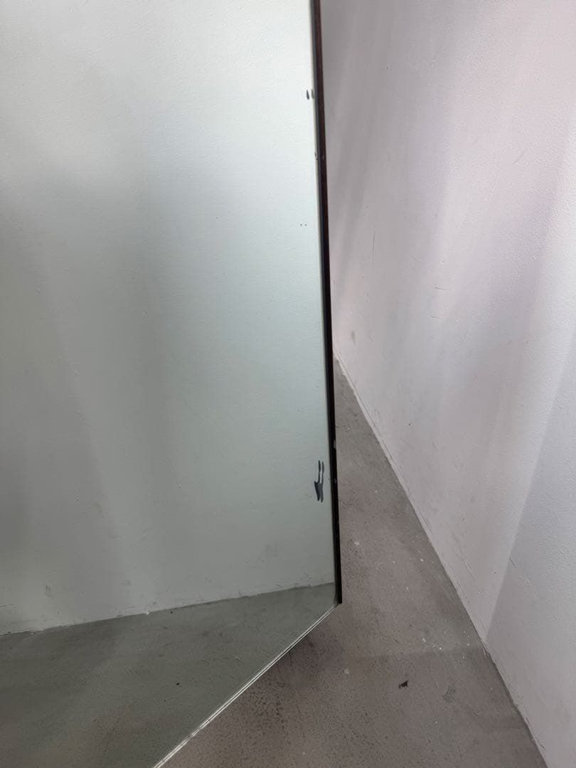 姿見 ミラー 大きいミラー キャスター インダストリアル アパレル　店舗什器 鉄