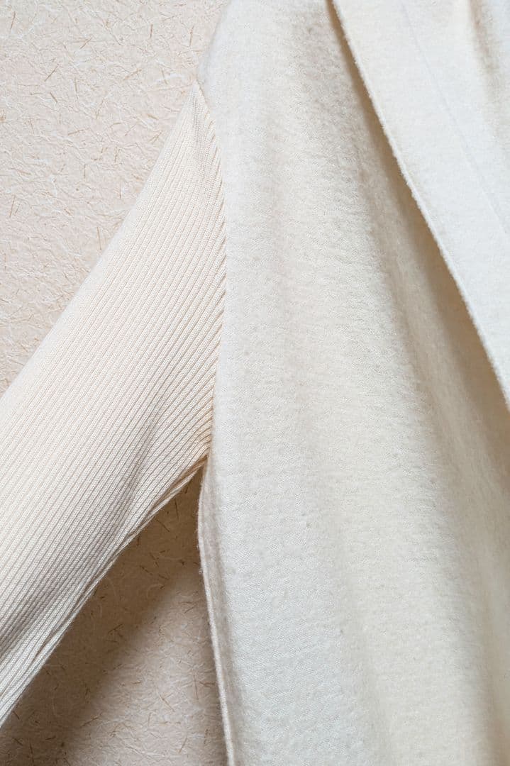 MORABITO フード付きロングカーディガン