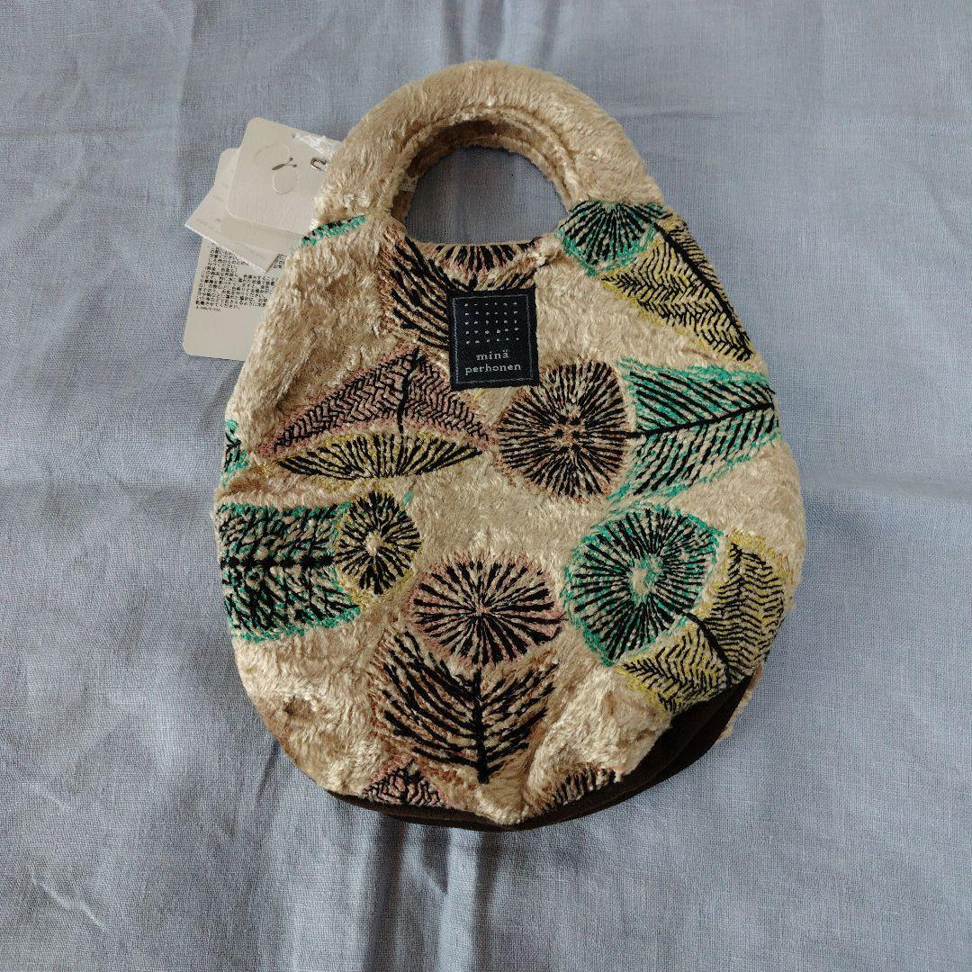バッグ mina perhonen uzura bag hana no ml