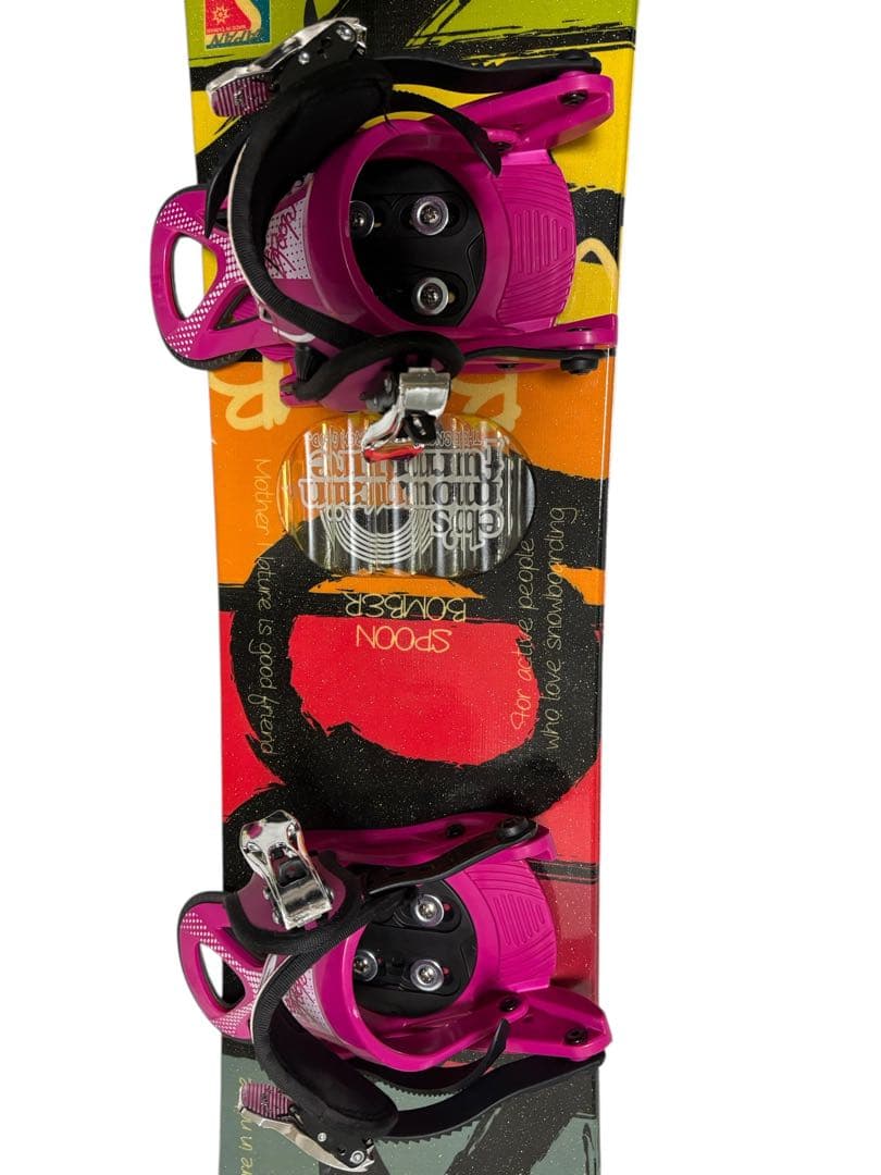 【お得なセット】SPOON キッズ用 ボード+ビンディング 約128センチ