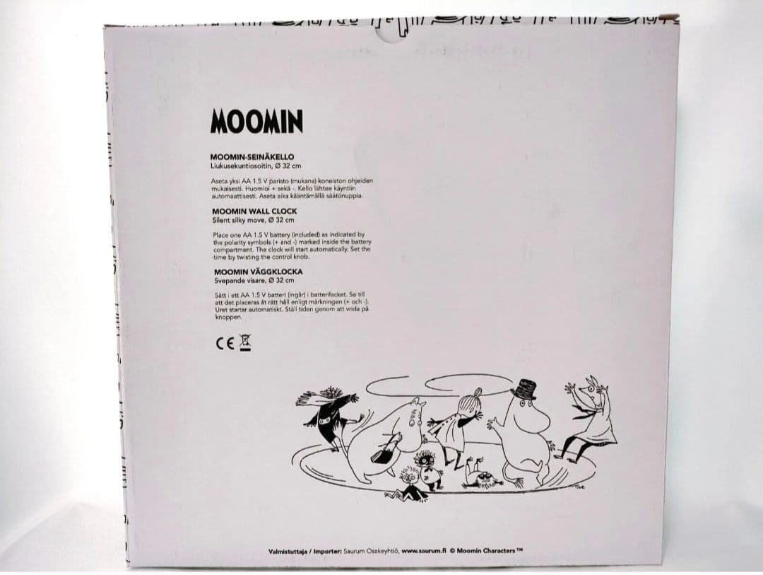 廃盤　新品　半額以下　時計　ムーミンショップ限定　フィンランド　イッタラ　北欧
