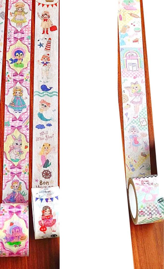 海外作家マスキングテープ36巻セット　OnlyTwo 閣樓日　Lovely徐徐