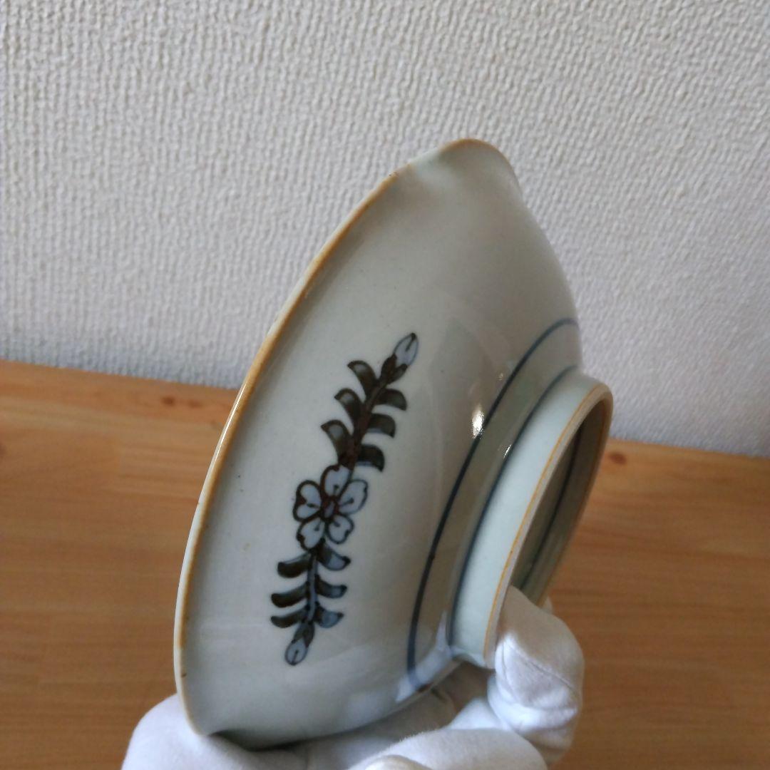 六代 佐藤走波・染錦のし目辻が花文・組鉢・5客セット・新品未使用