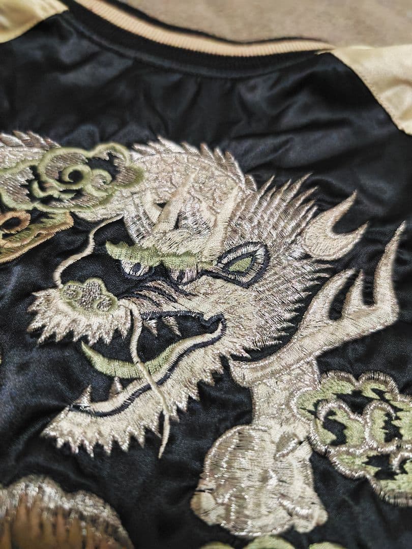 Hoshihime 日本製 限定龍 スカジャン unisex サテン