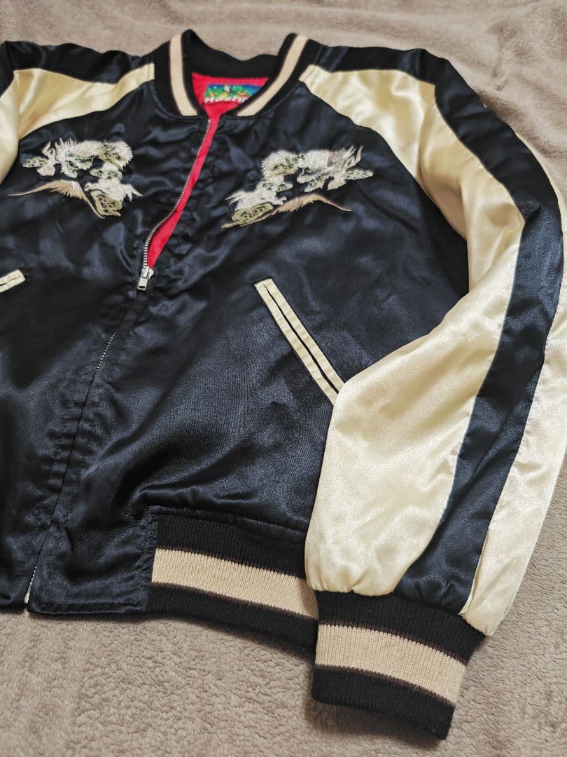 Hoshihime 日本製 限定龍 スカジャン unisex サテン