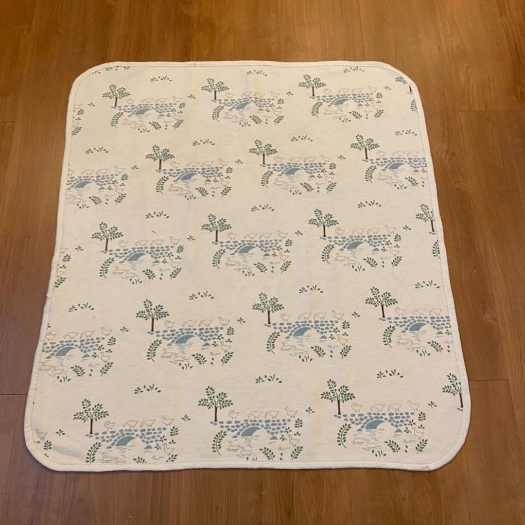 スペイン製 MORA ™︎ ヴィンテージ リバーシ ブルラグカントリー柄