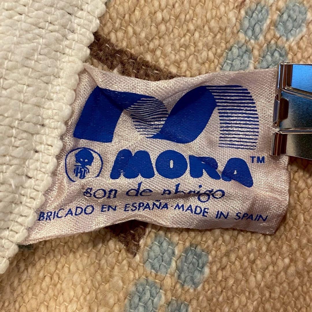 スペイン製 MORA ™︎ ヴィンテージ リバーシ ブルラグカントリー柄